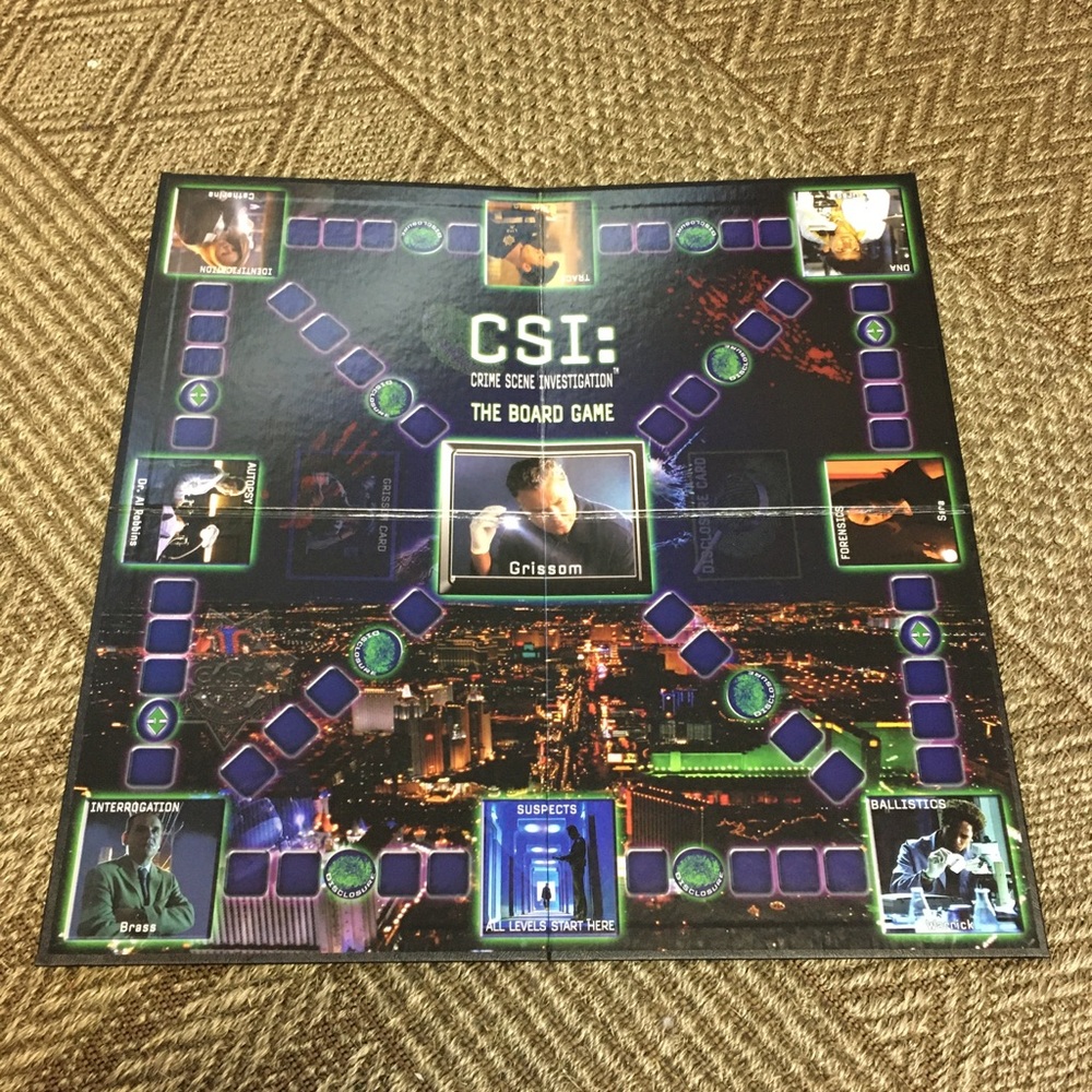 CSI,Crime Scene Investigation, Board Game,Complete - Picture 3 of 8